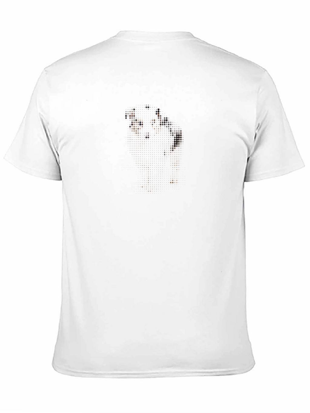 Graphic Pixelated Duo Black T-Shirt