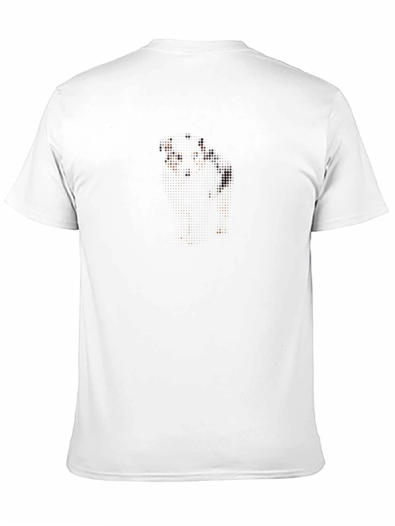 Graphic Pixelated Duo Black T-Shirt