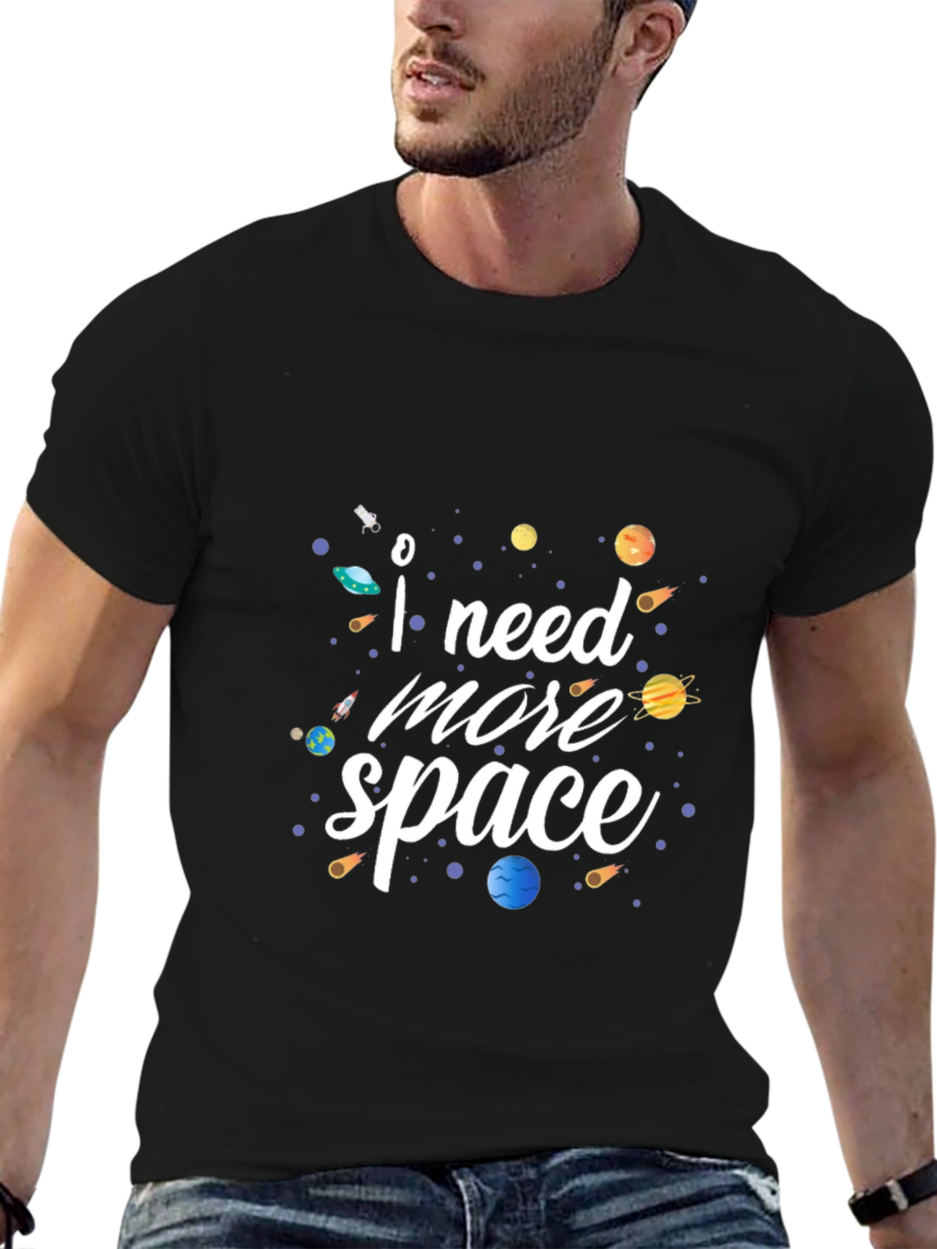 I Need More Space T-Shirt Funny Astronomy Tee