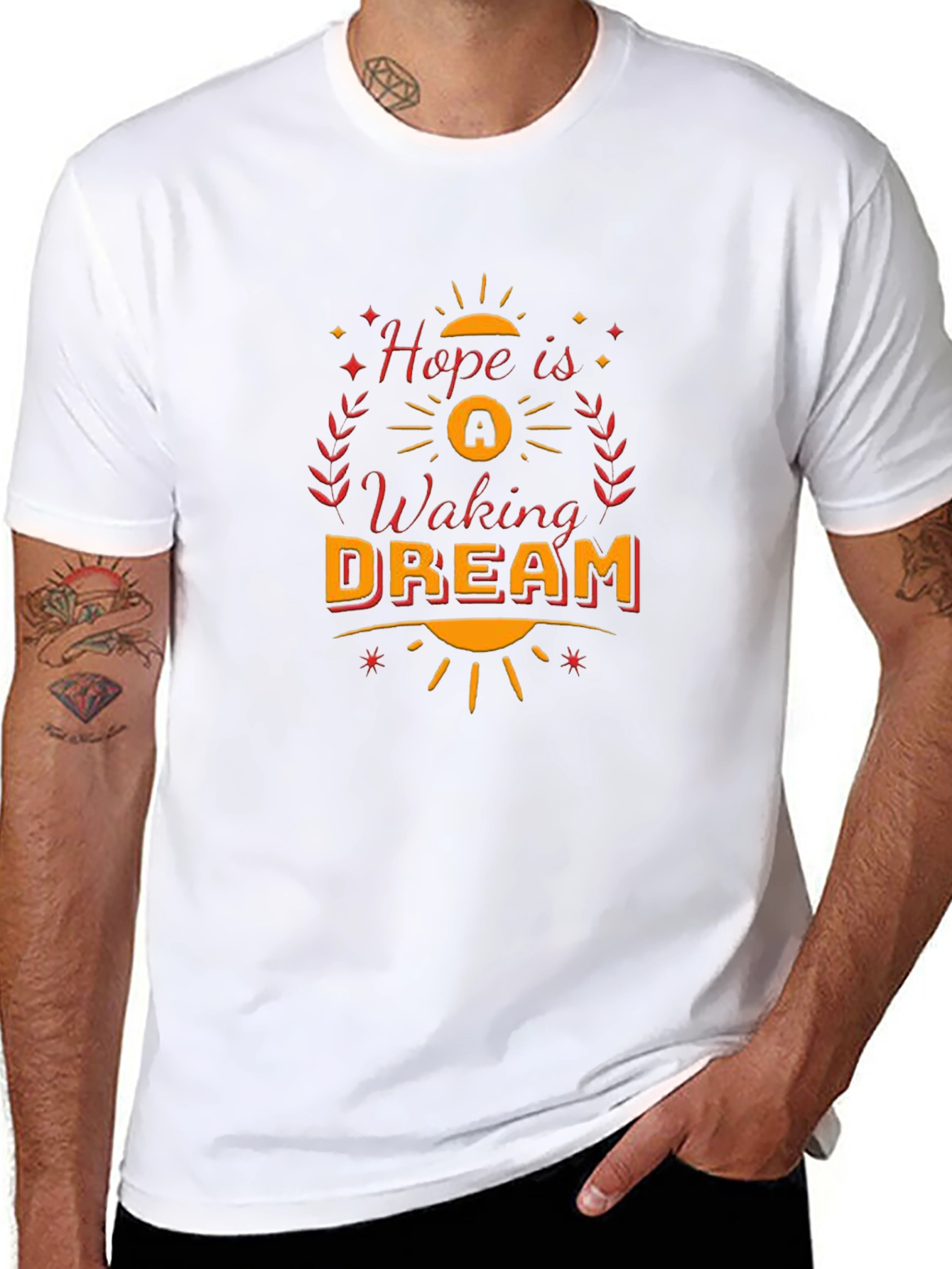 Hope Is A Waking Dream Graphic Tee - Black