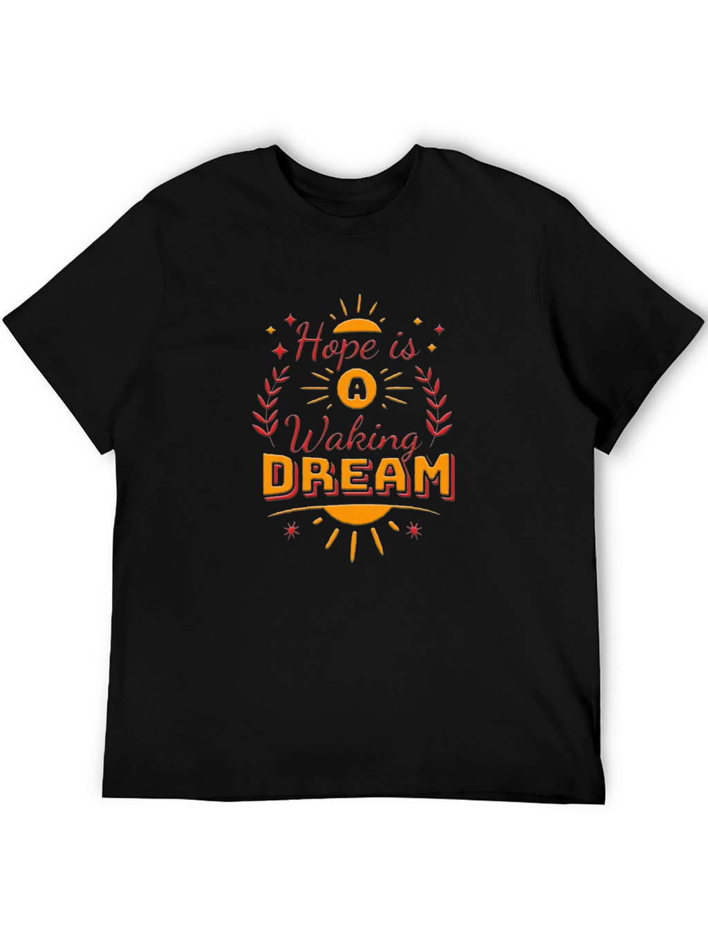 Hope Is A Waking Dream Graphic Tee - Black
