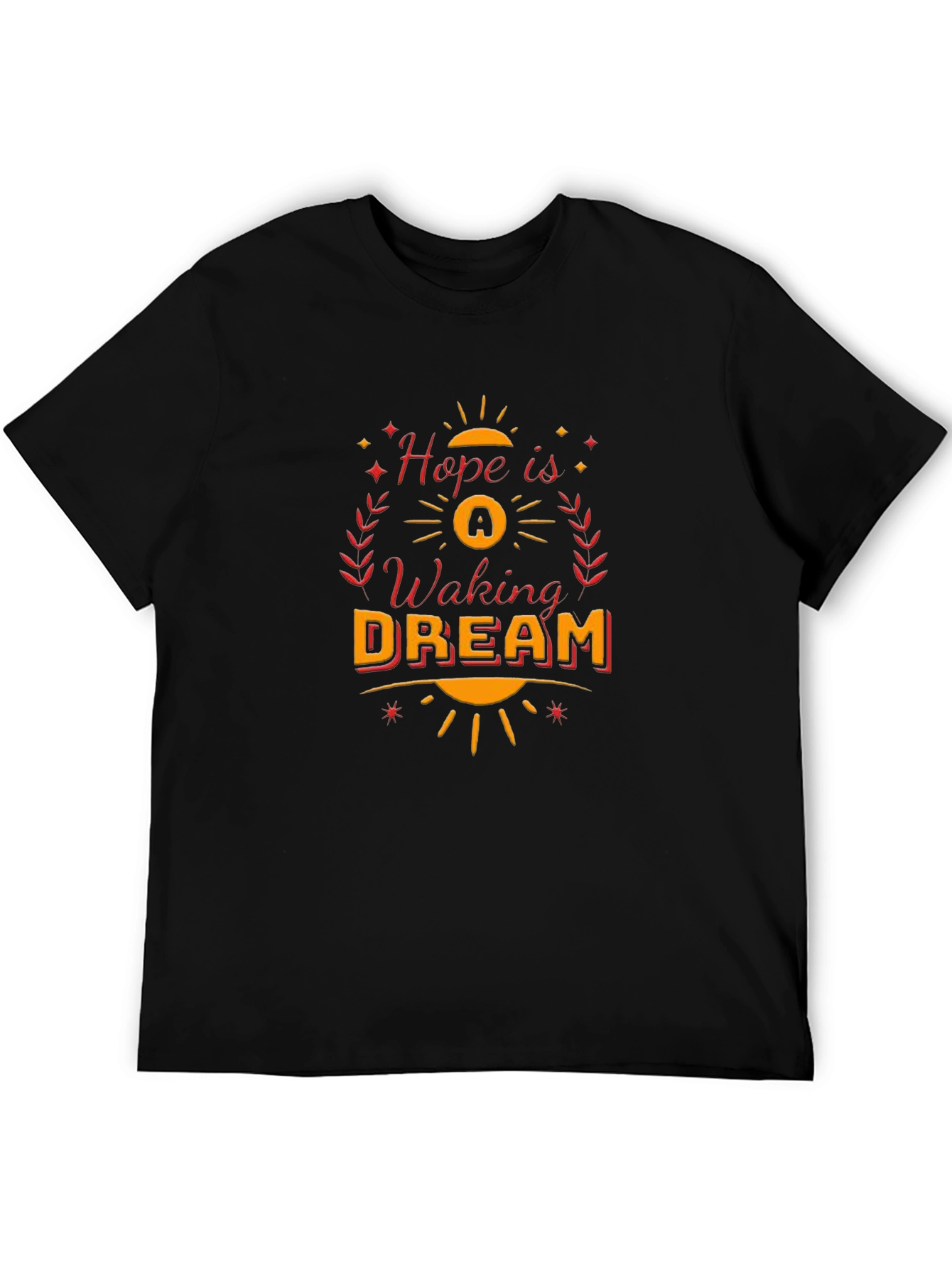 Hope Is A Waking Dream Graphic Tee - Black