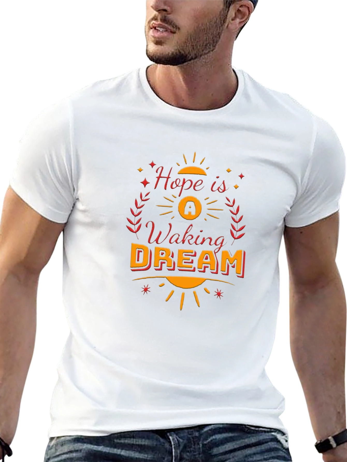 Hope Is A Waking Dream Graphic Tee - Black