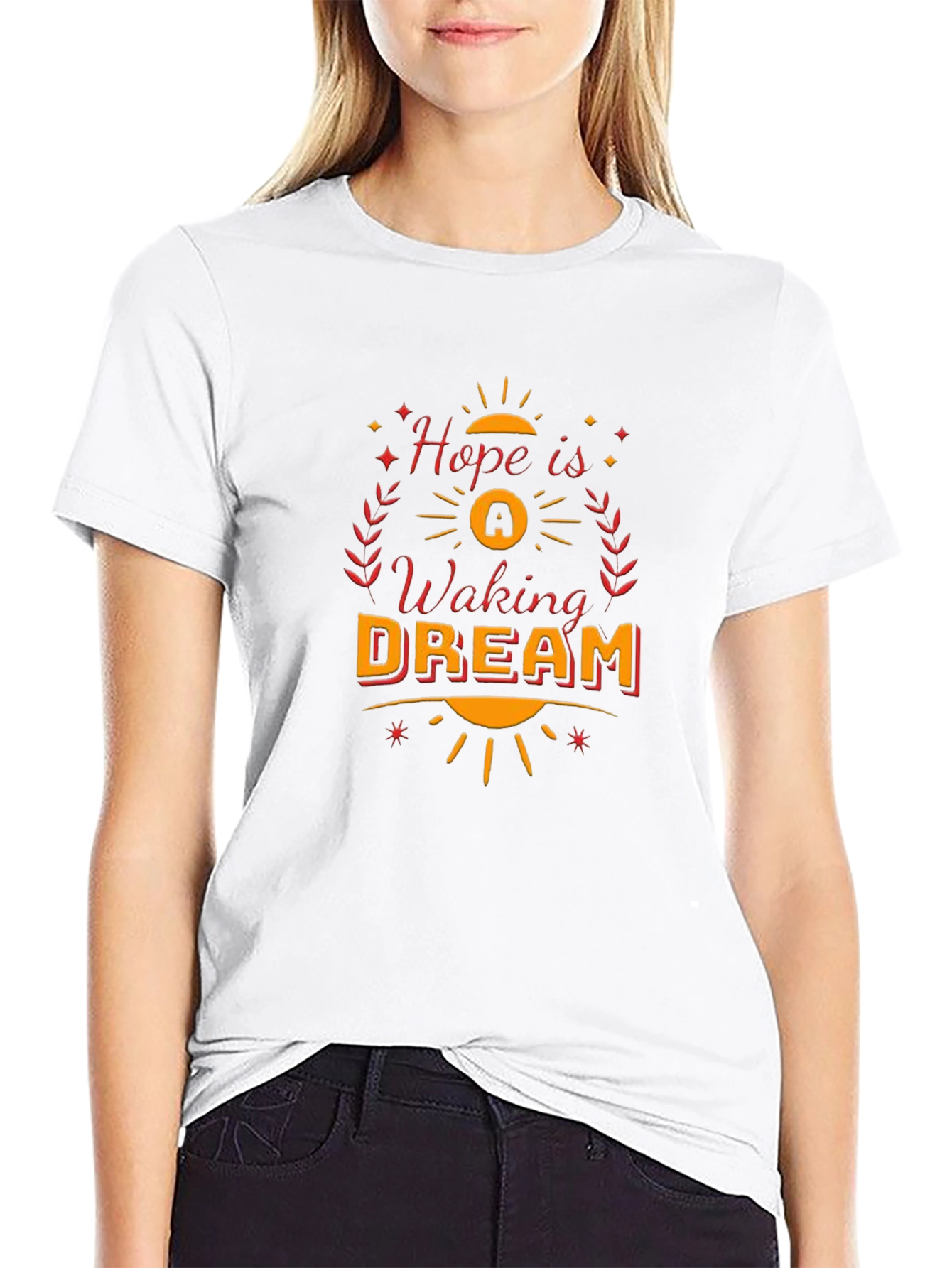 Hope Is A Waking Dream Graphic Tee - Black