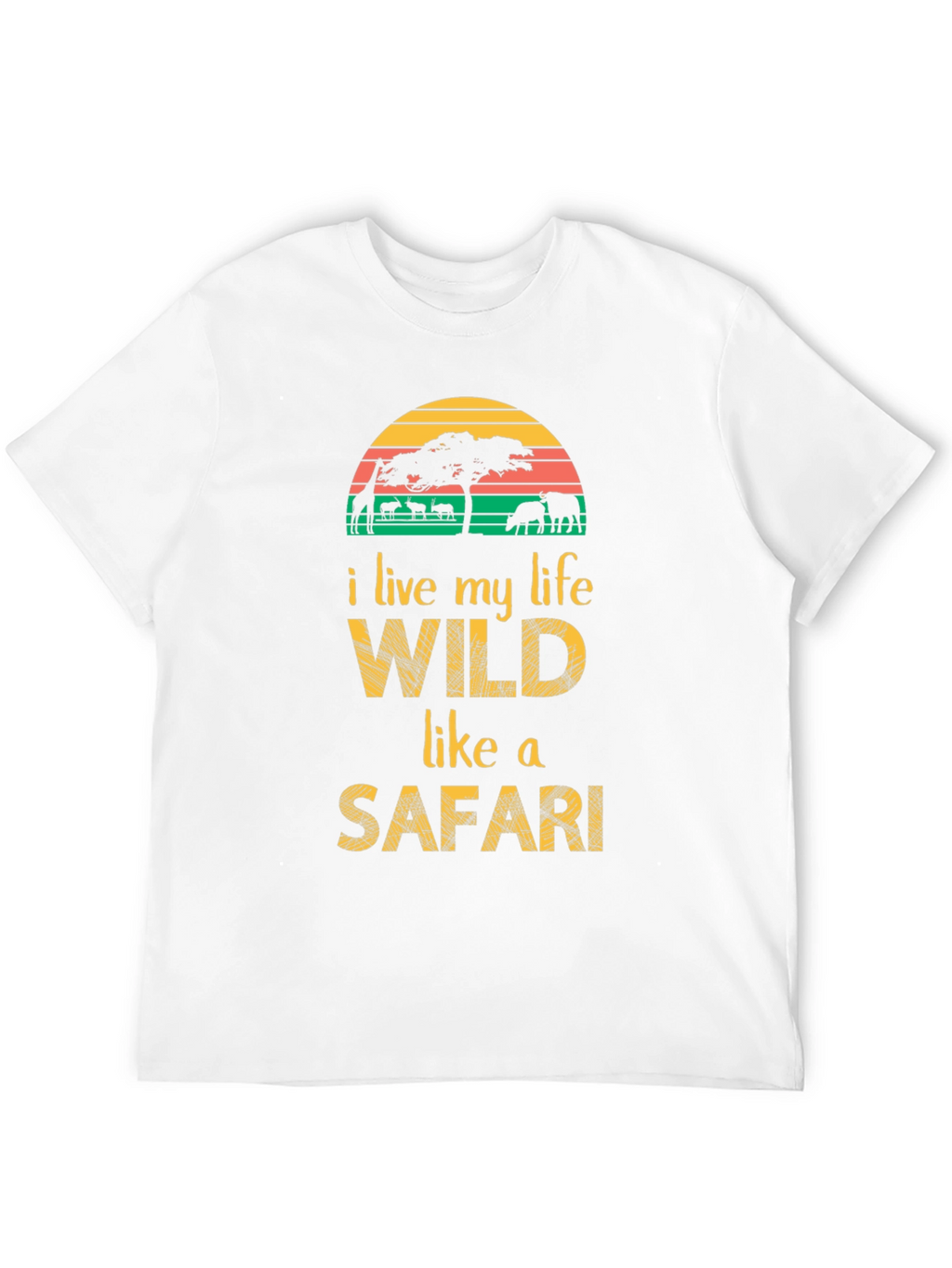Wild Safari Graphic Tee - Adventure Awaits!