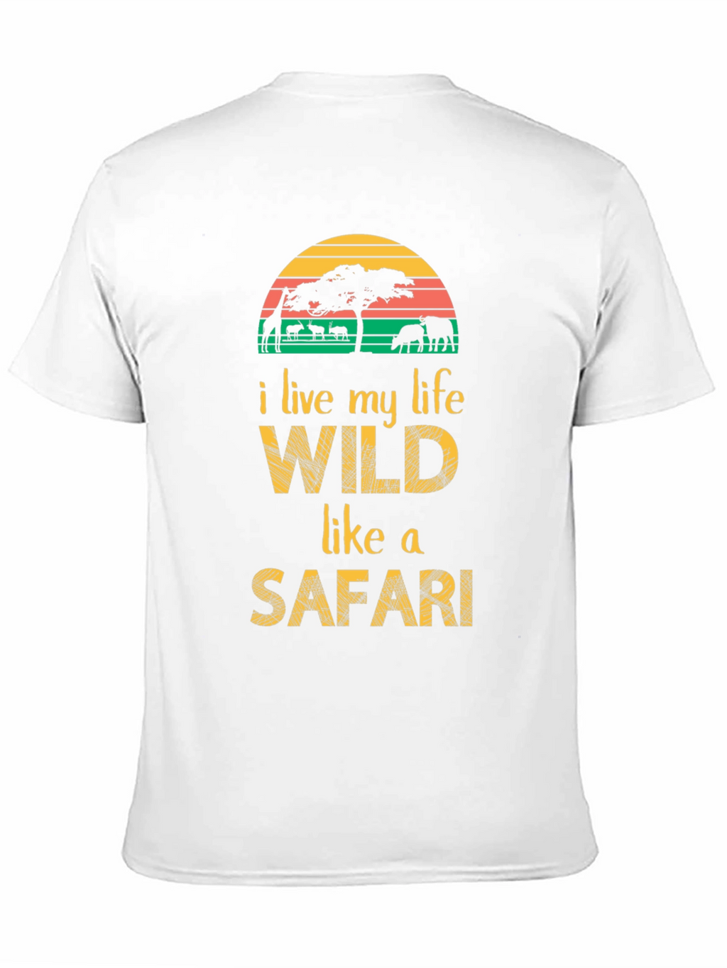 Wild Safari Graphic Tee - Adventure Awaits!