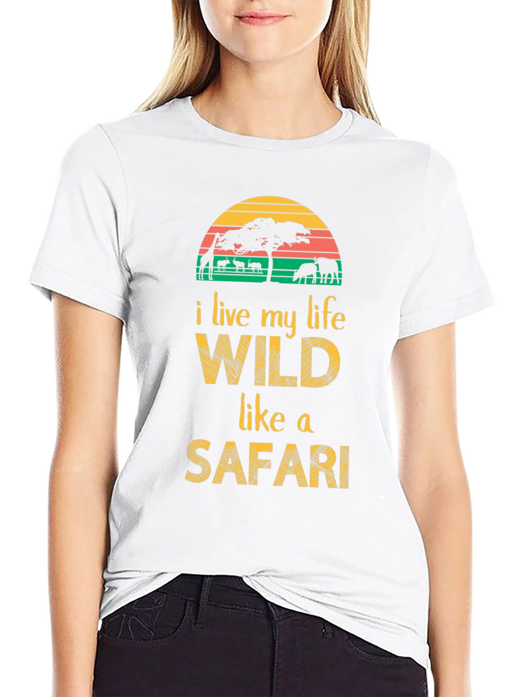 Wild Safari Graphic Tee - Adventure Awaits!