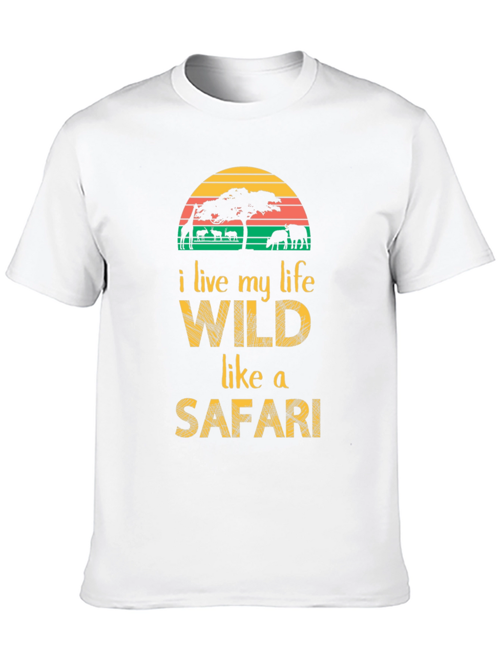 Wild Safari Graphic Tee - Adventure Awaits!