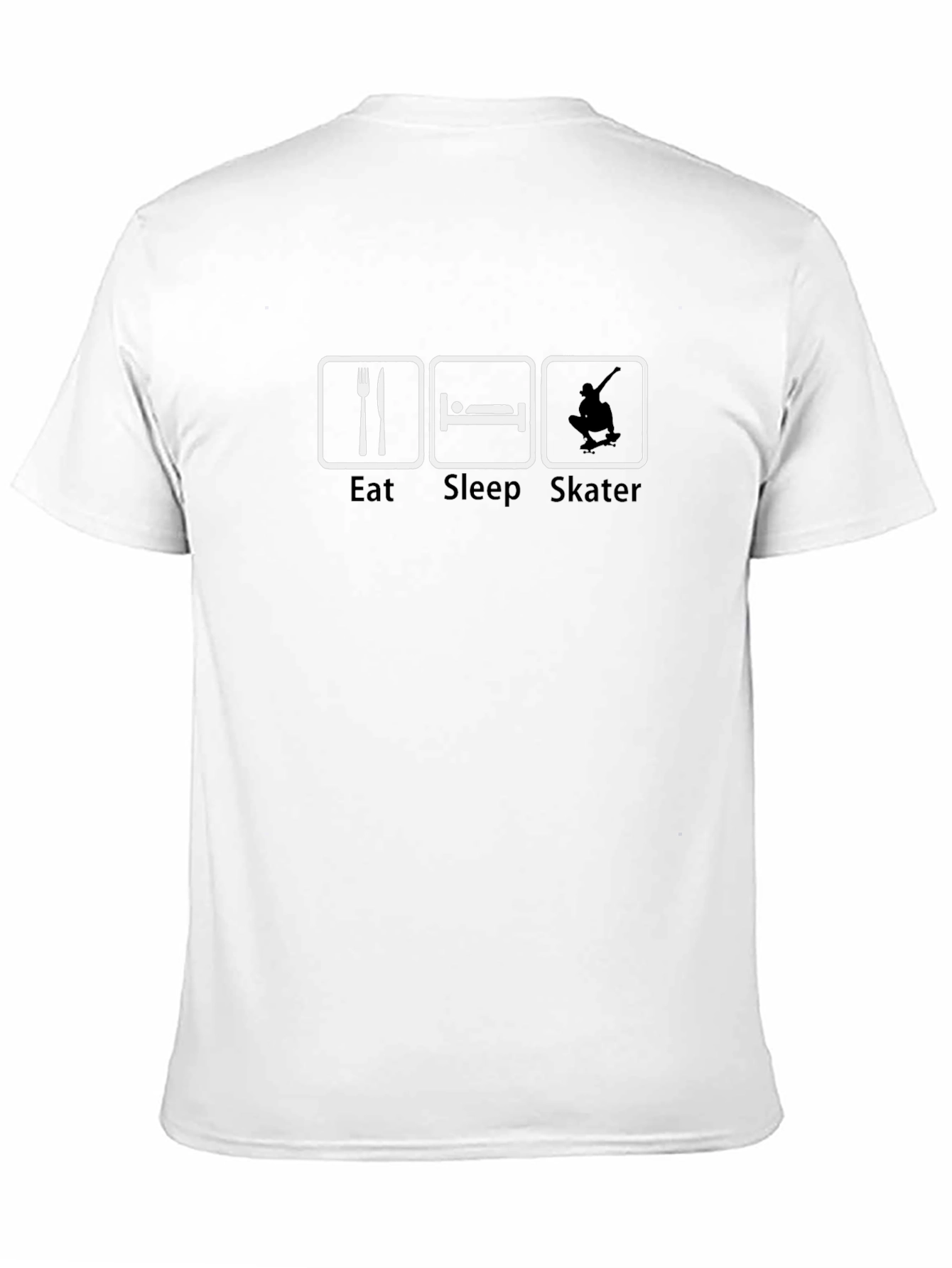 Eat Sleep Skater Black T-Shirt