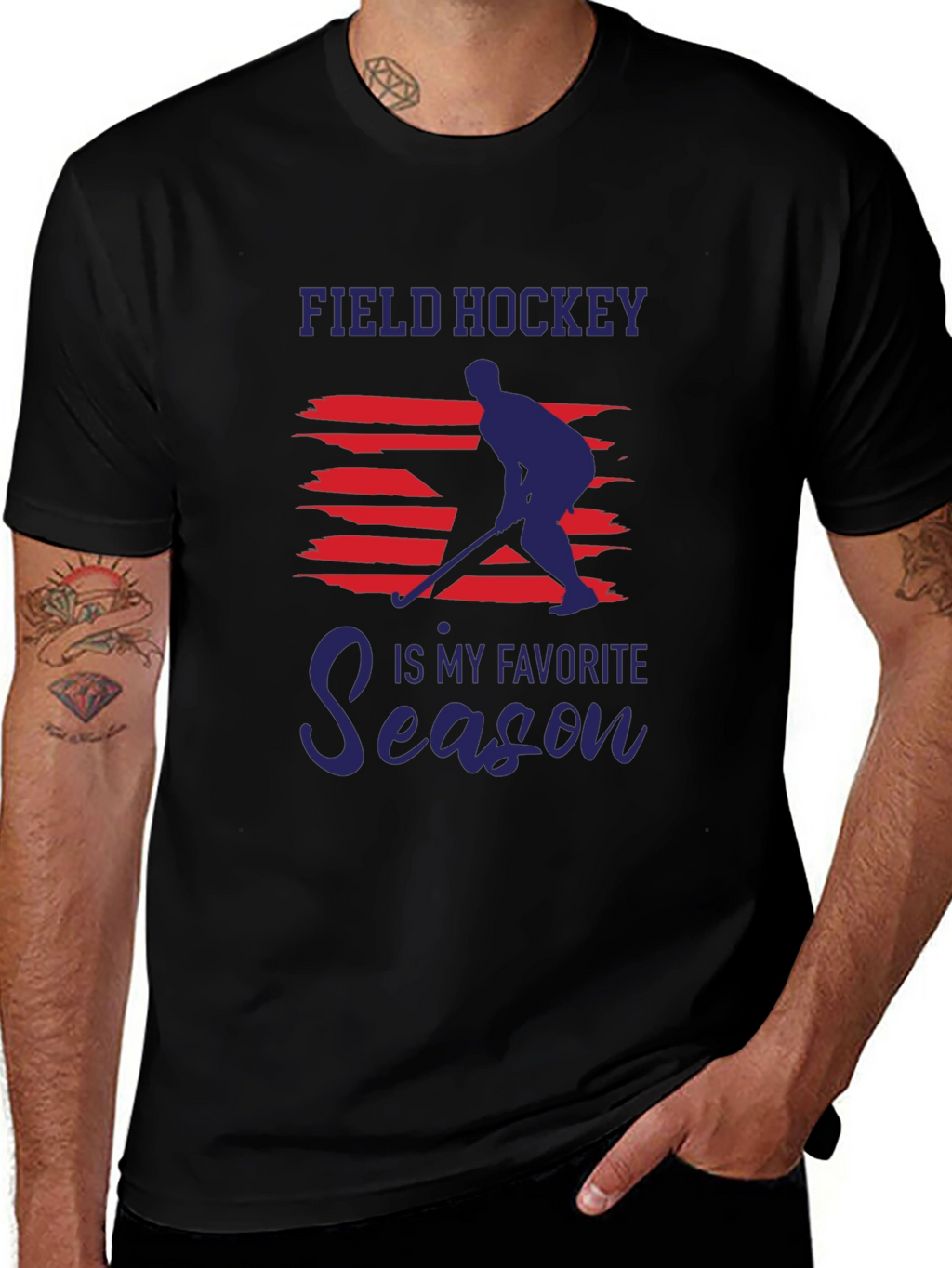 Field Hockey Favorite Season Tee