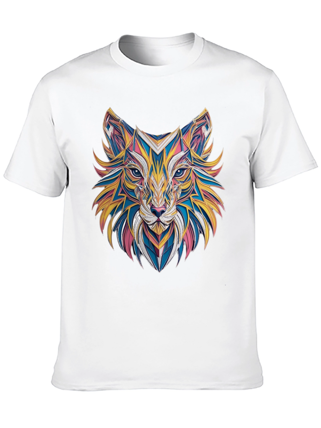 Geometric Animal Graphic Tee