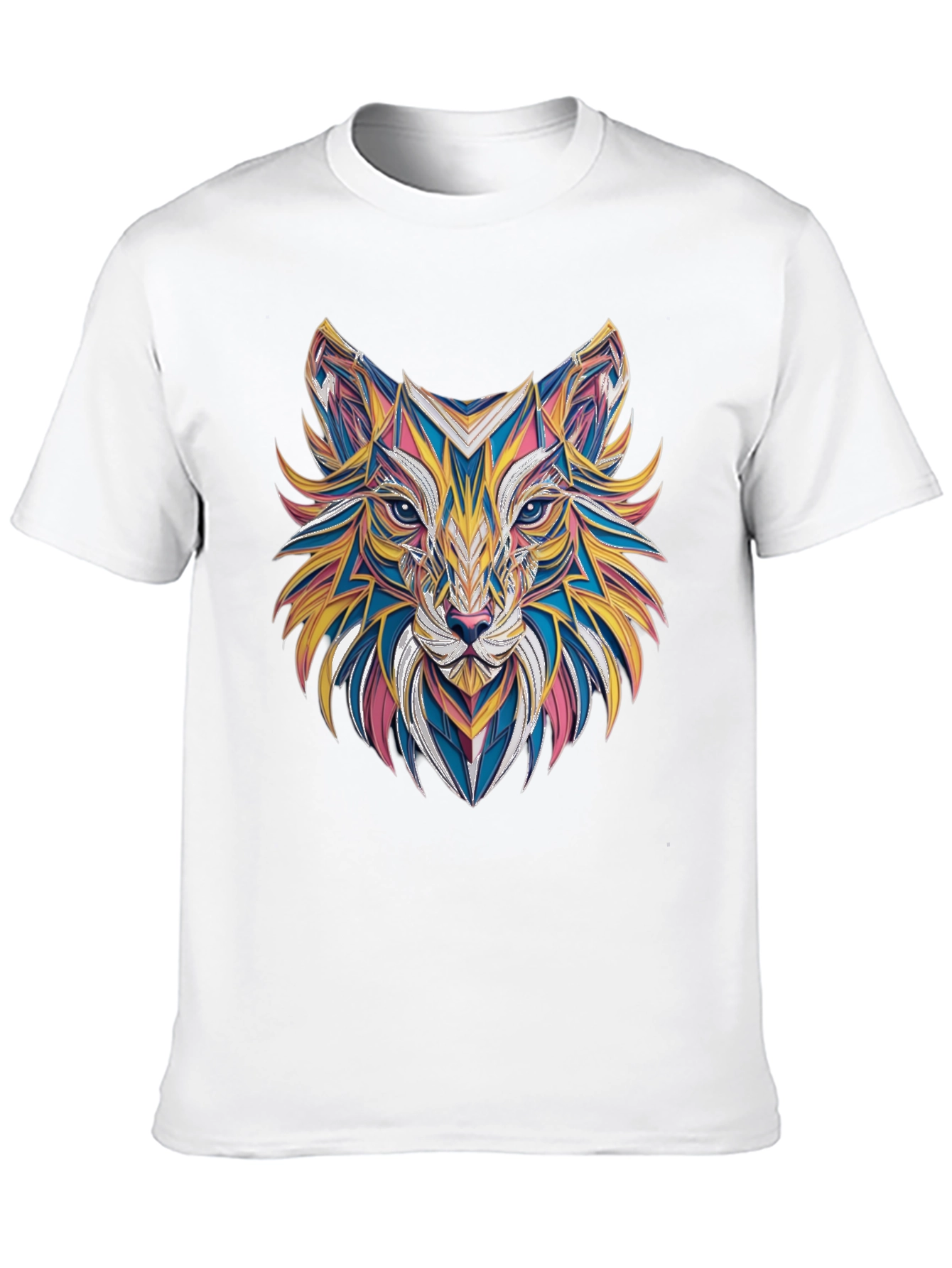 Geometric Animal Graphic Tee
