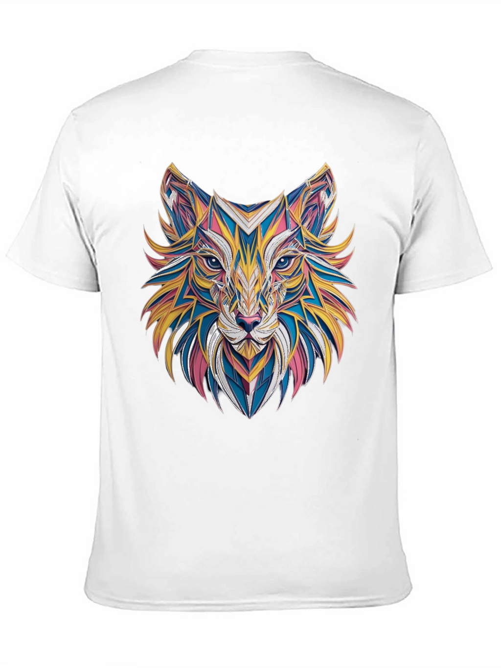 Geometric Animal Graphic Tee
