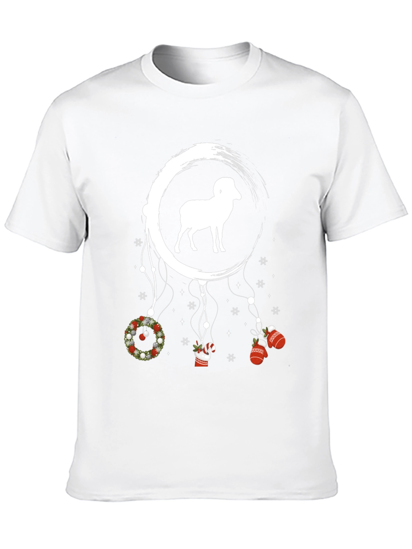 Ram Dream Catcher T-Shirt - Christmas Holiday
