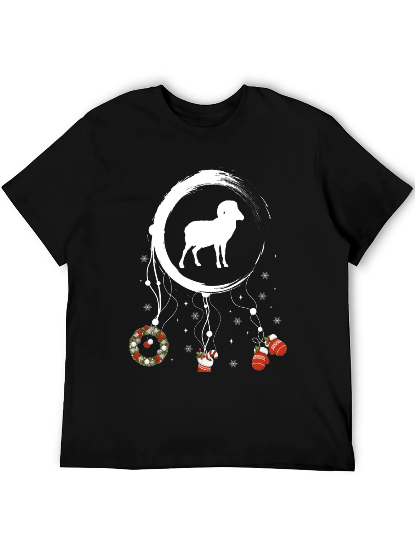 Ram Dream Catcher T-Shirt - Christmas Holiday