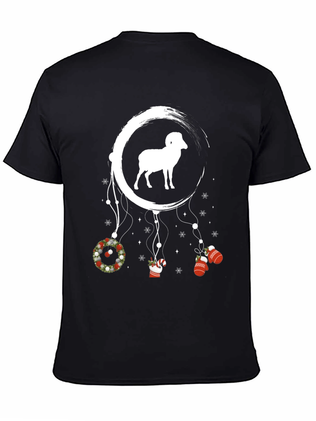 Ram Dream Catcher T-Shirt - Christmas Holiday
