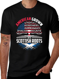 American Grown With Scottish Roots T-Shirt