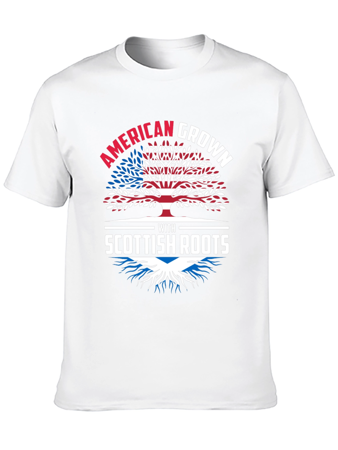 American Grown With Scottish Roots T-Shirt