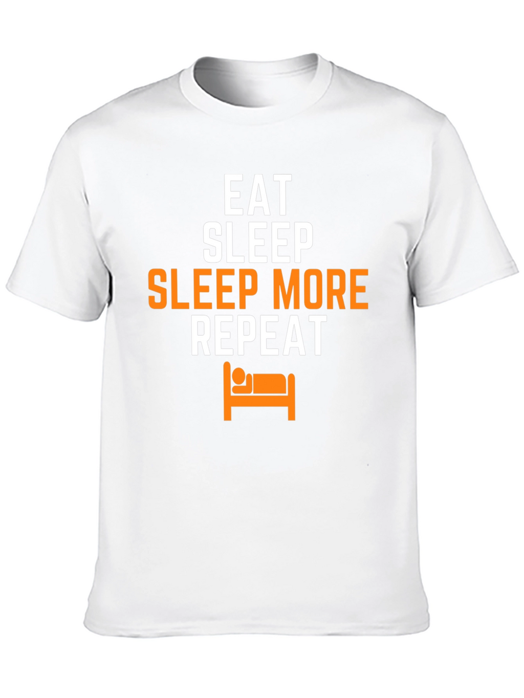Eat Sleep Sleep More Repeat Graphic Tee