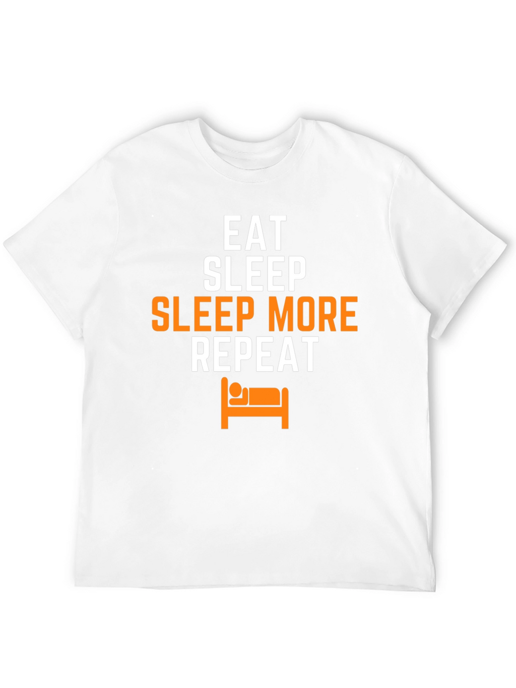 Eat Sleep Sleep More Repeat Graphic Tee