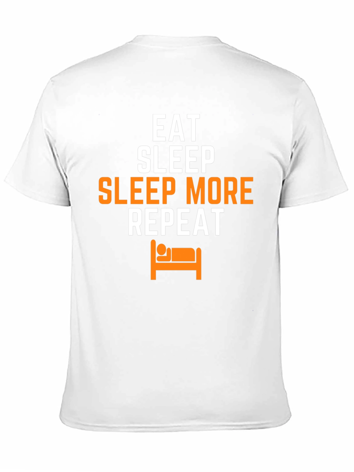 Eat Sleep Sleep More Repeat Graphic Tee