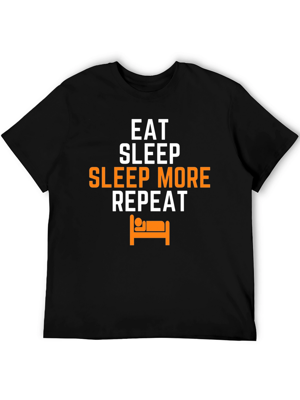 Eat Sleep Sleep More Repeat Graphic Tee