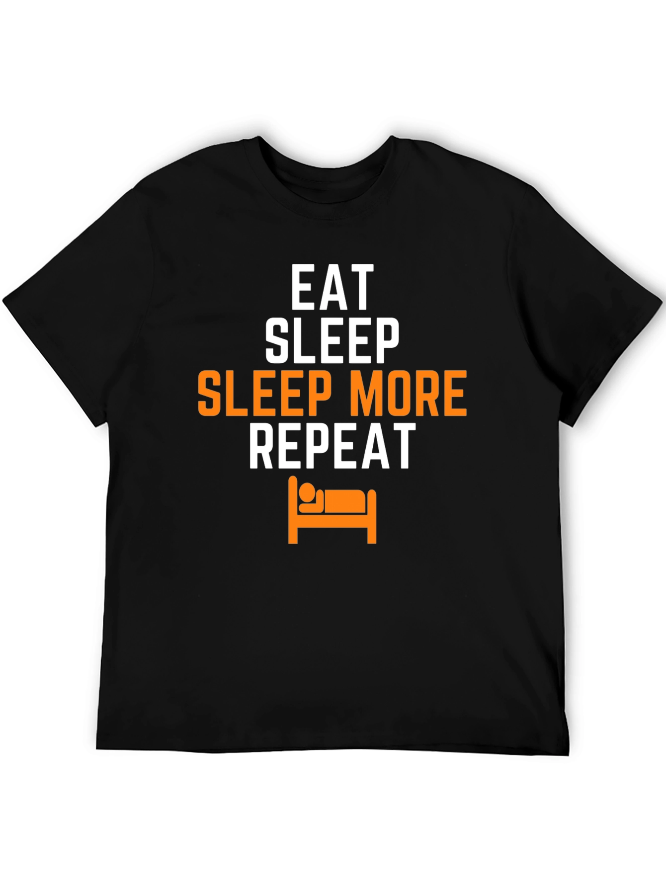 Eat Sleep Sleep More Repeat Graphic Tee
