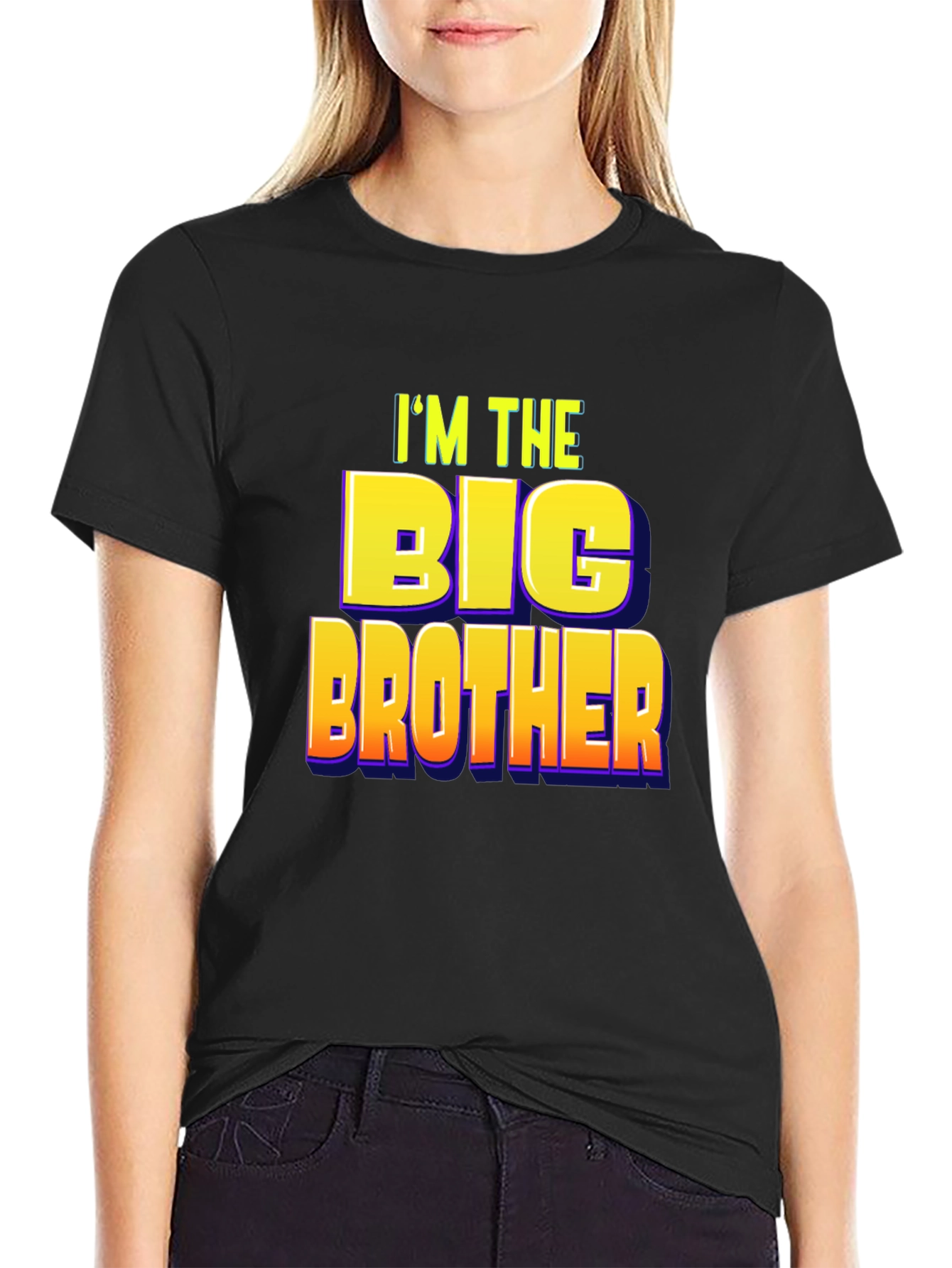 Im the Big Brother Graphic Tee - Fun Sibling Shirt