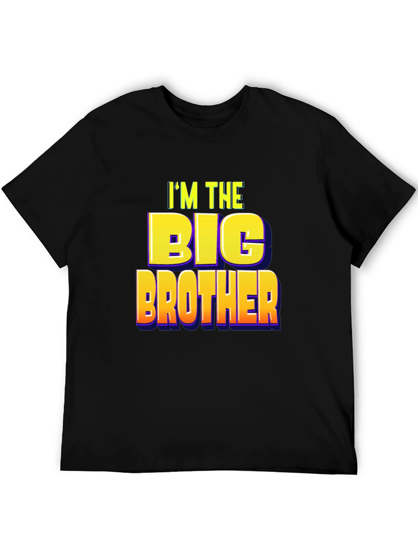 Im the Big Brother Graphic Tee - Fun Sibling Shirt