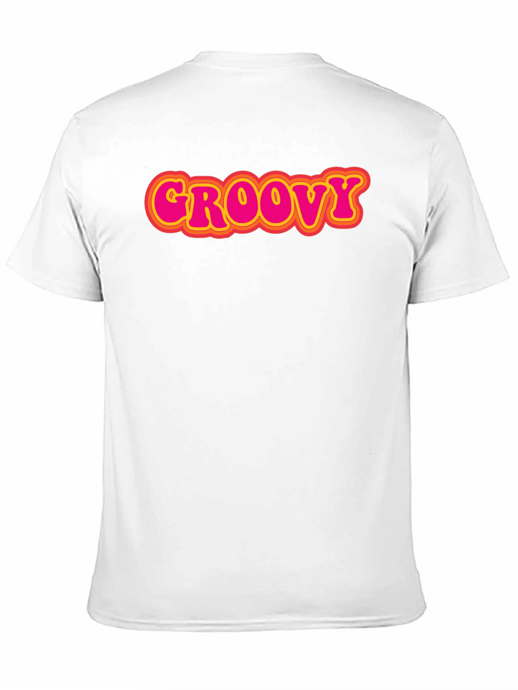 Retro Groovy T-Shirt - Black