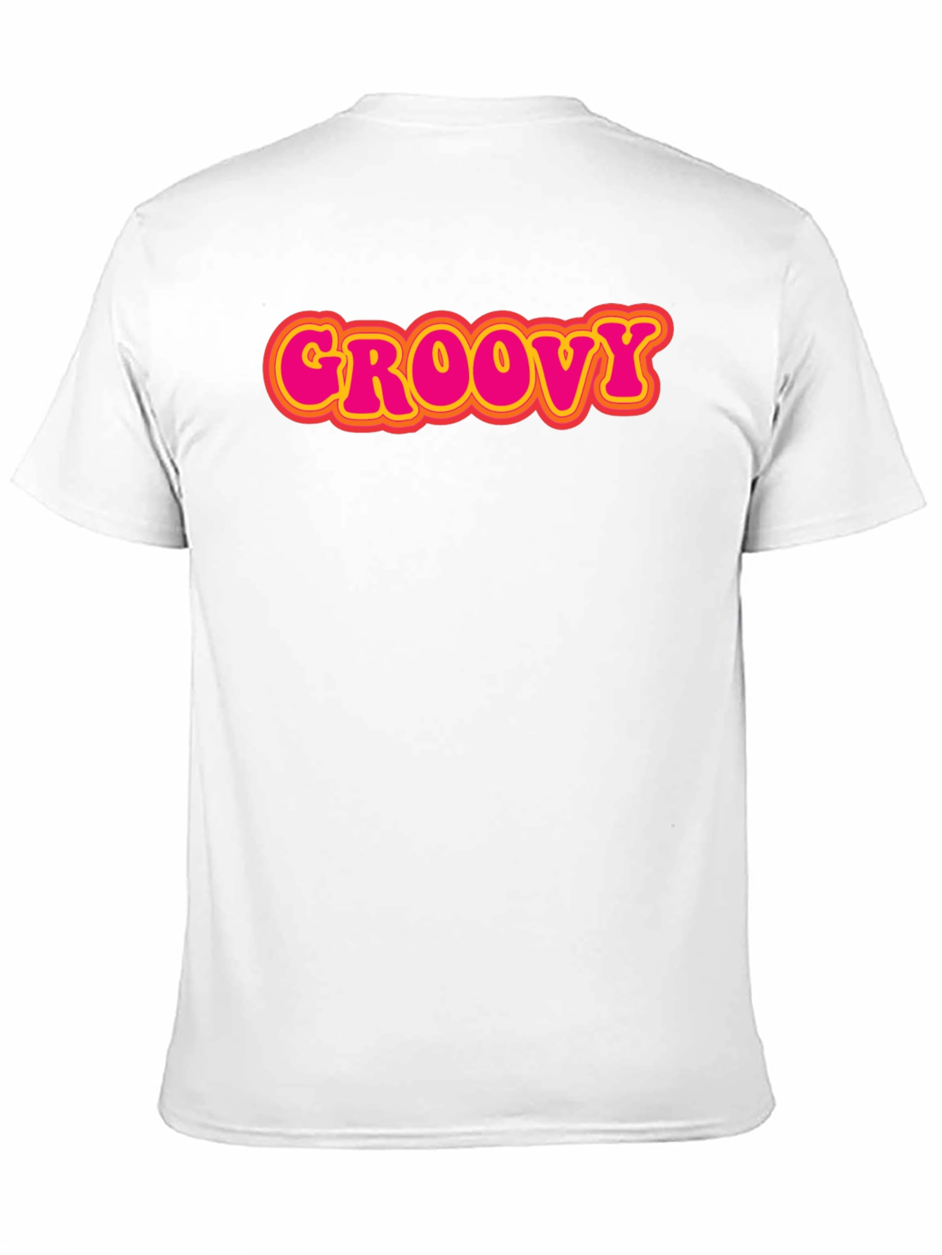 Retro Groovy T-Shirt - Black