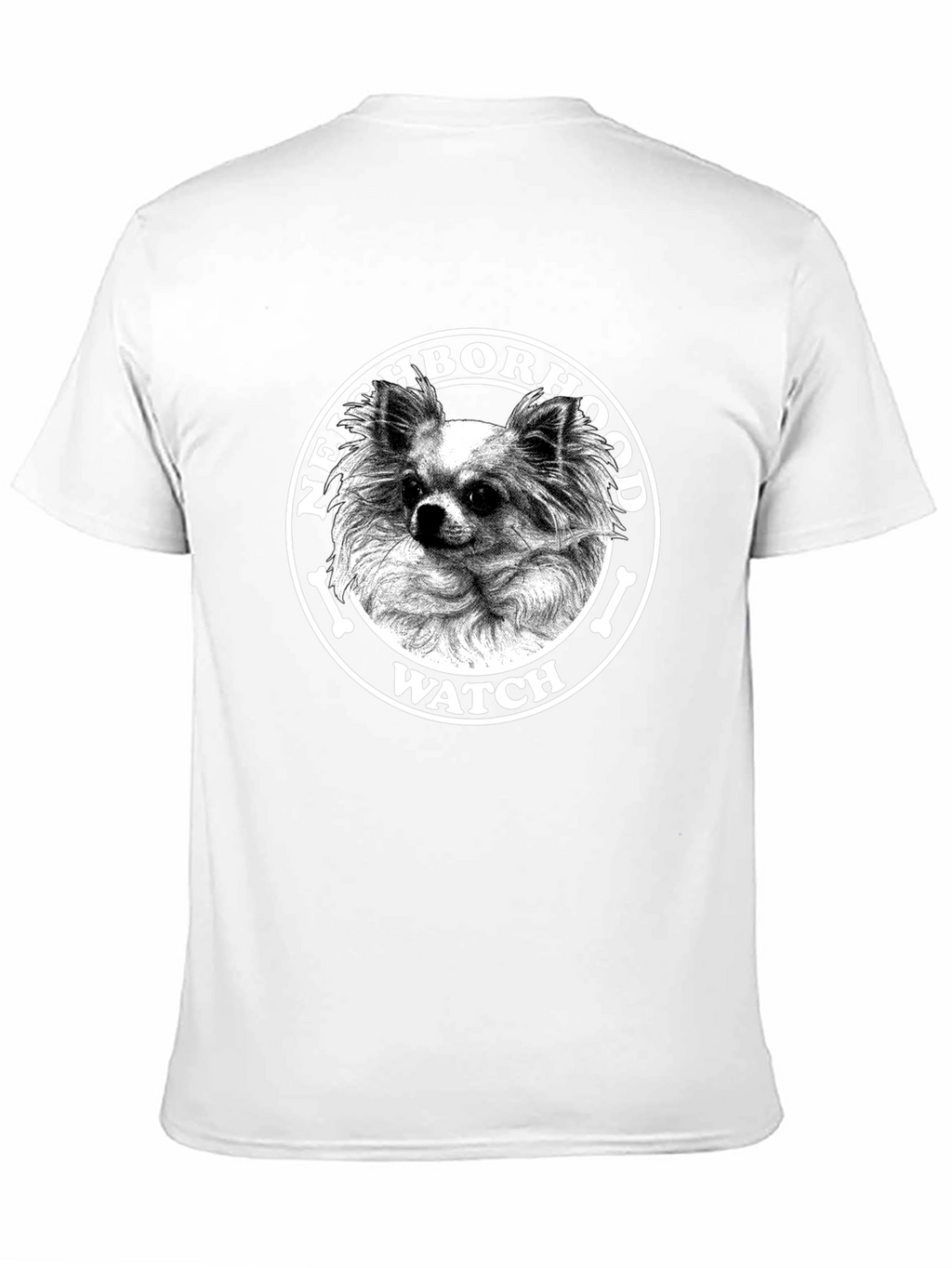 Neighborhood Watch Chihuahua Graphic Tee