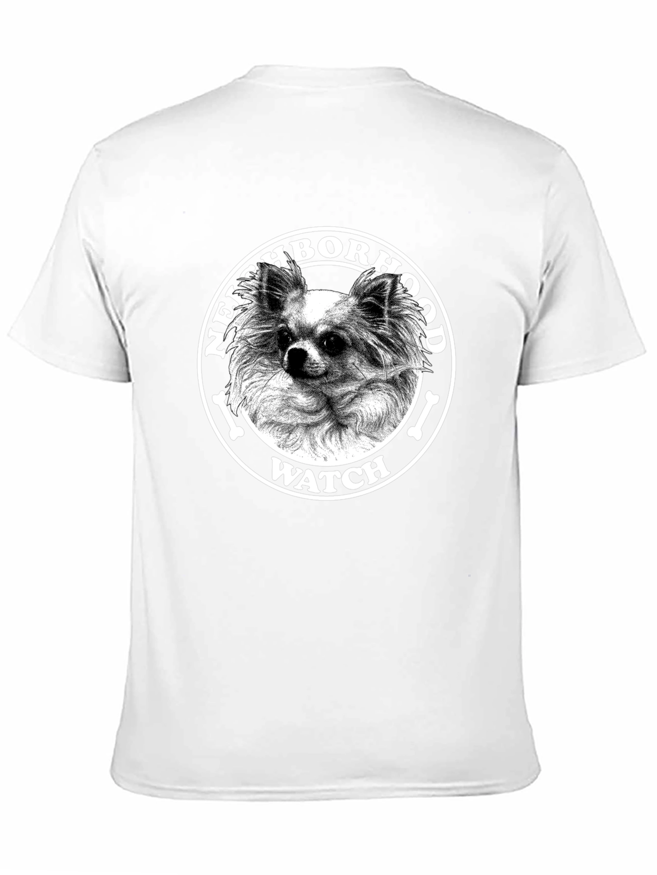 Neighborhood Watch Chihuahua Graphic Tee