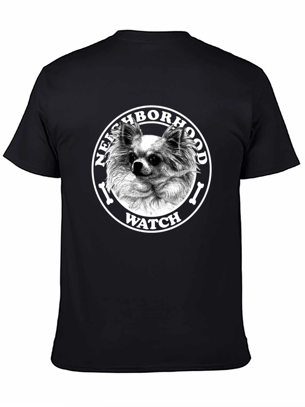 Neighborhood Watch Chihuahua Graphic Tee