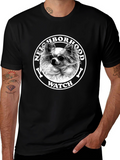 Neighborhood Watch Chihuahua Graphic Tee