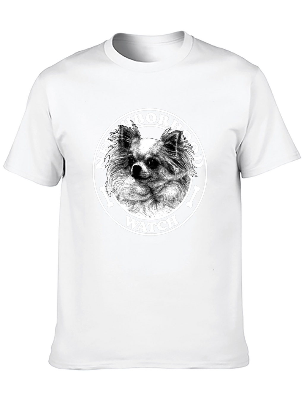 Neighborhood Watch Chihuahua Graphic Tee