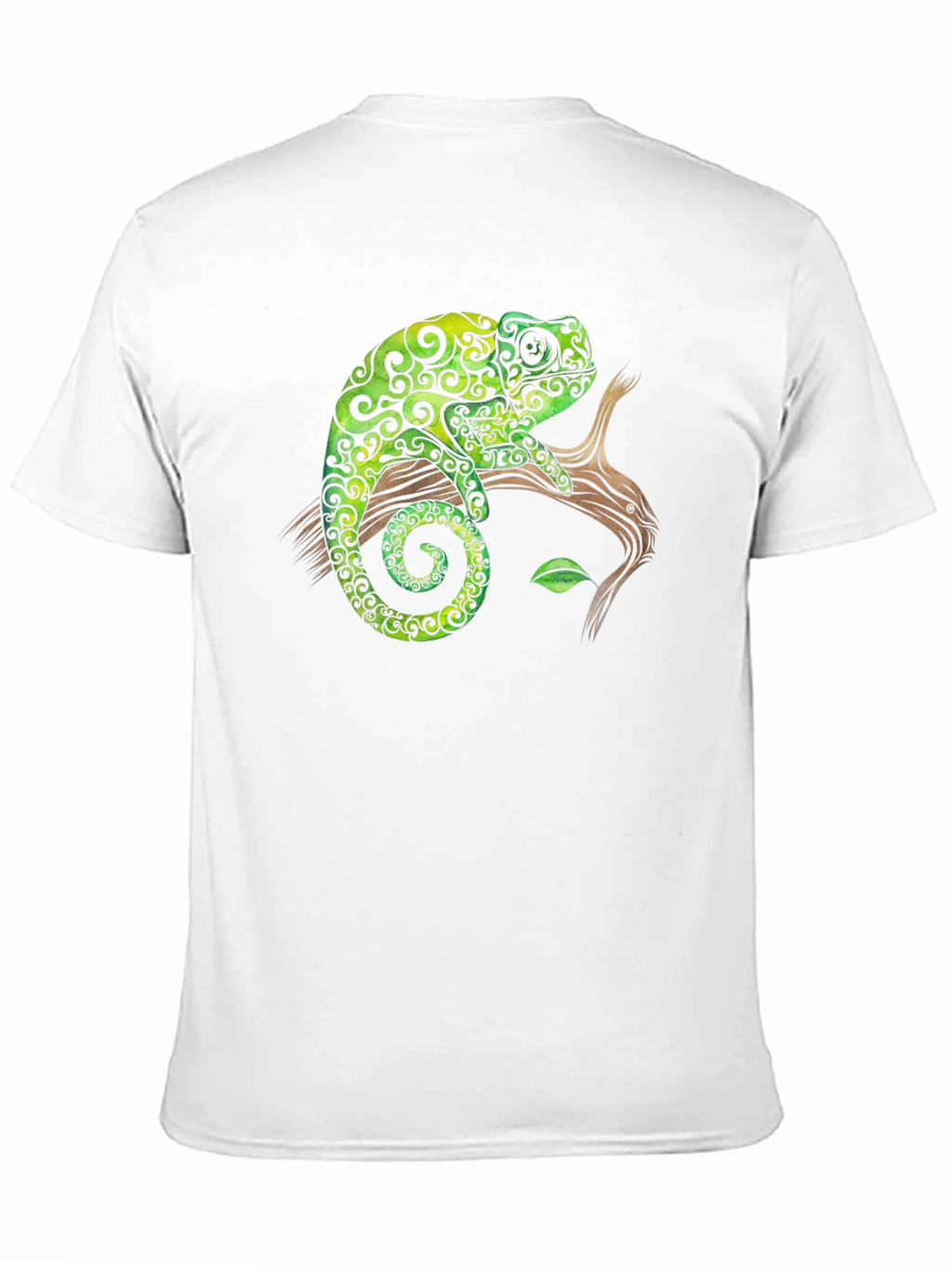 Chameleon Graphic Tee - Cool Reptile Design