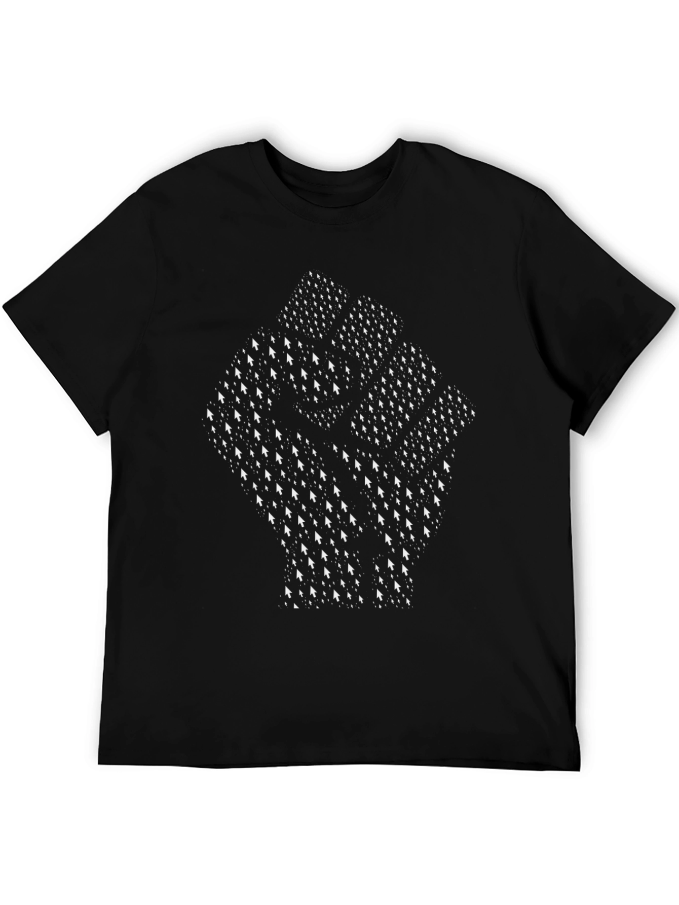 Pointer Fist Graphic Black T-Shirt