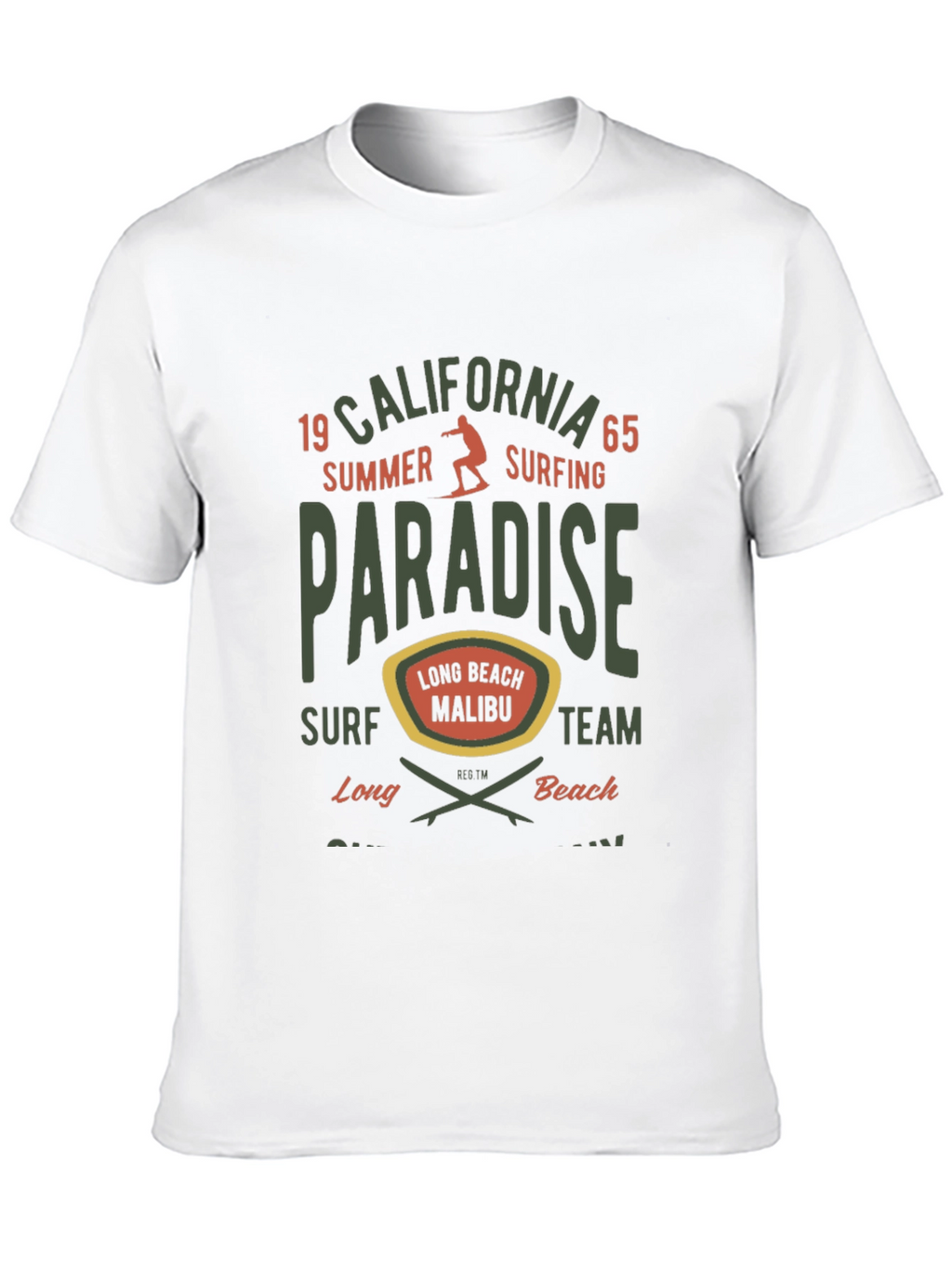 California Paradise Surf T-Shirt