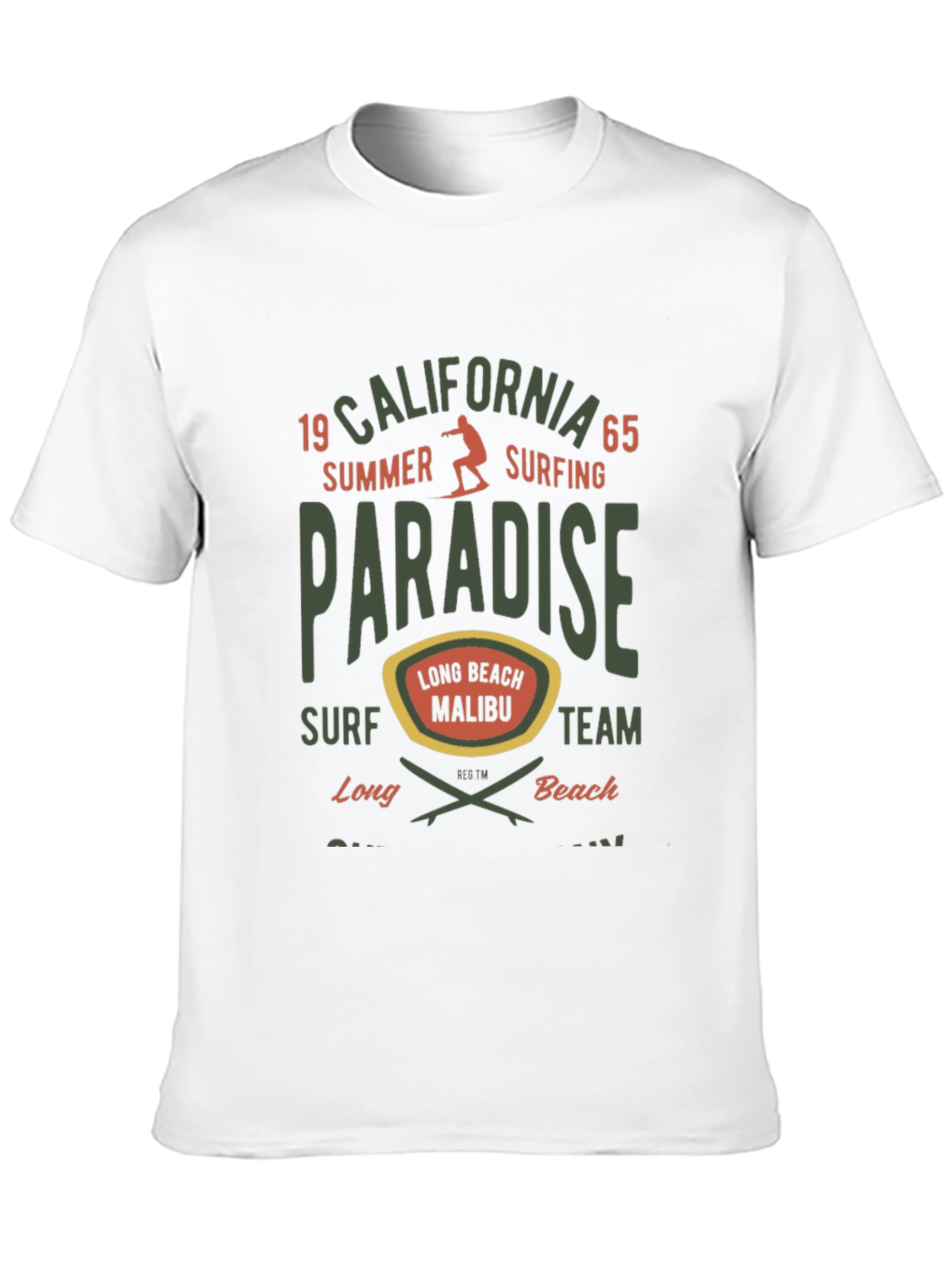 California Paradise Surf T-Shirt