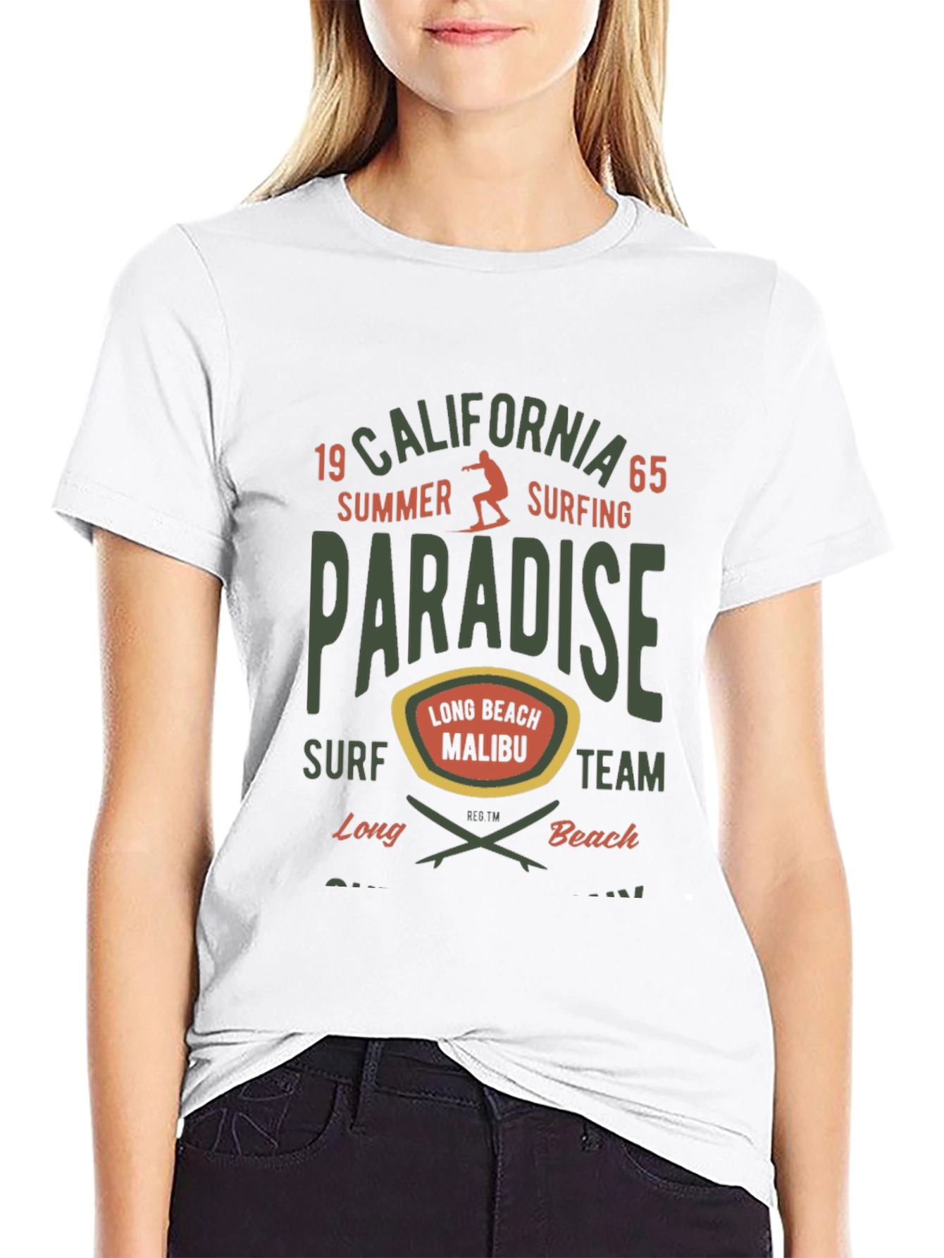 California Paradise Surf T-Shirt