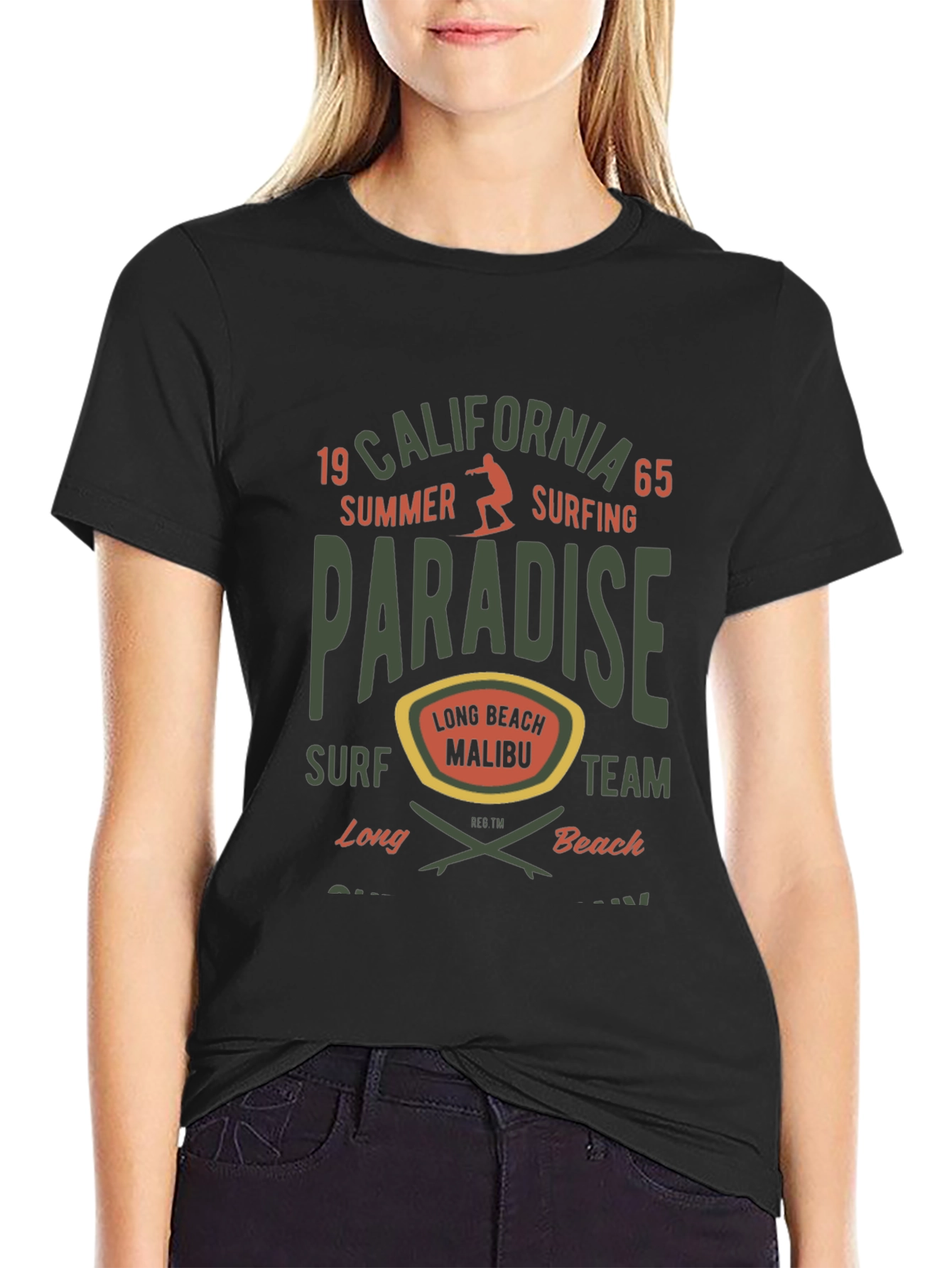 California Paradise Surf T-Shirt