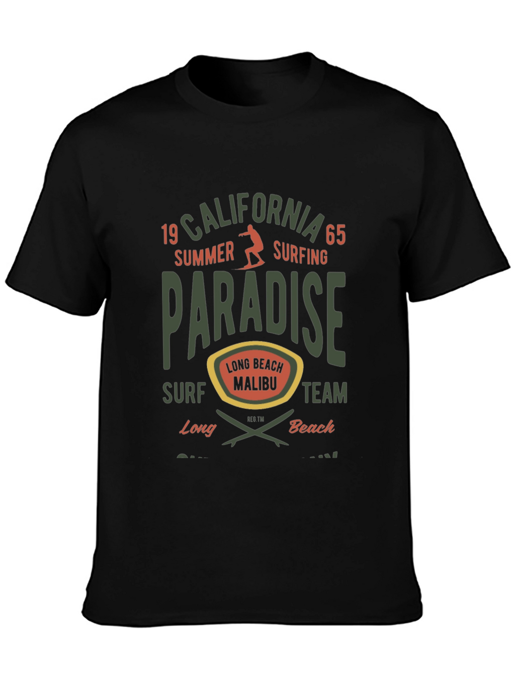 California Paradise Surf T-Shirt