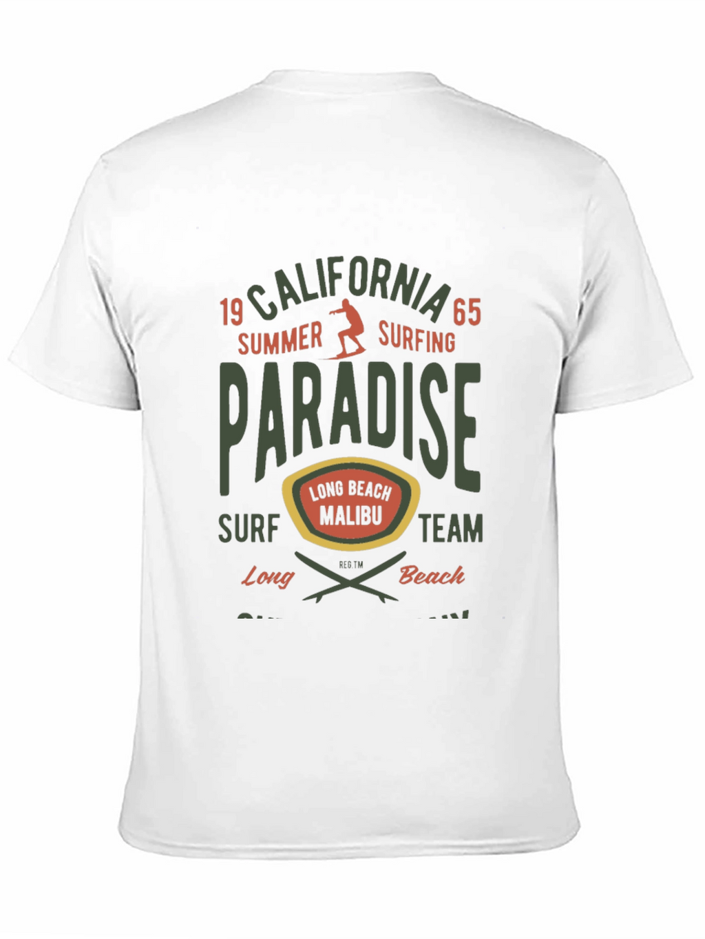 California Paradise Surf T-Shirt