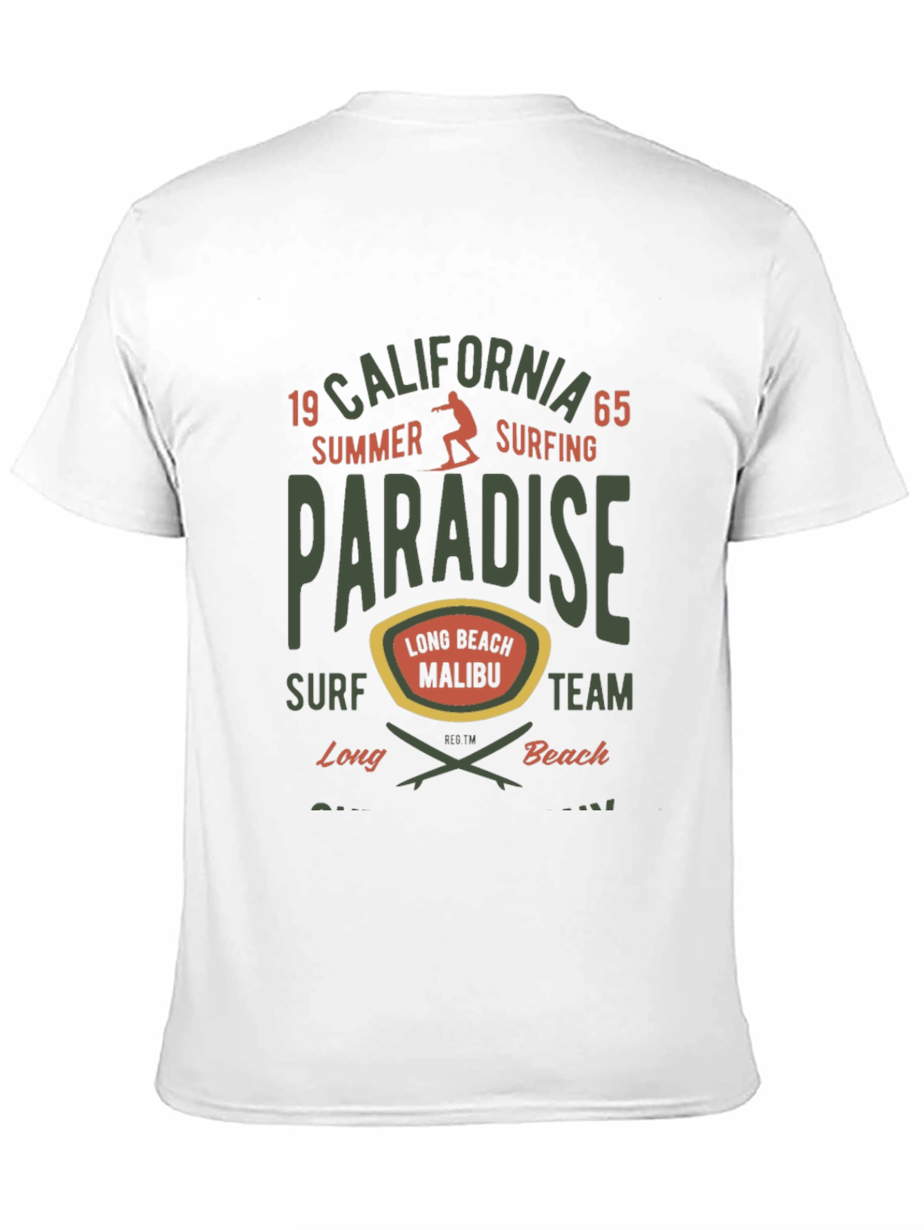 California Paradise Surf T-Shirt