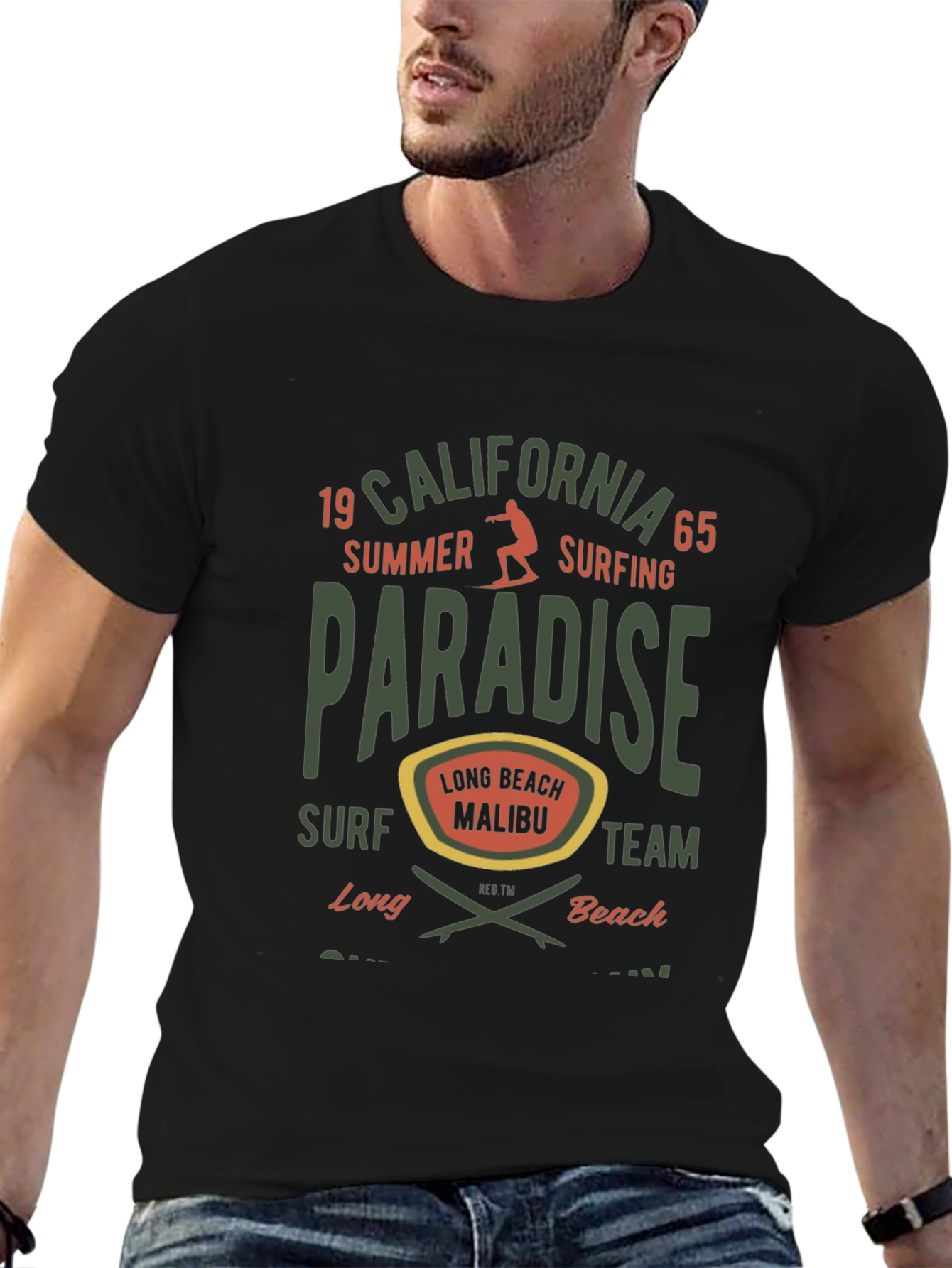 California Paradise Surf T-Shirt