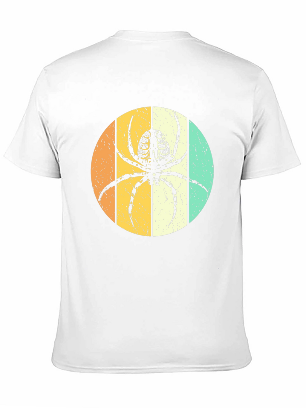 Retro Spider Graphic Tee - Unisex Halloween Shirt