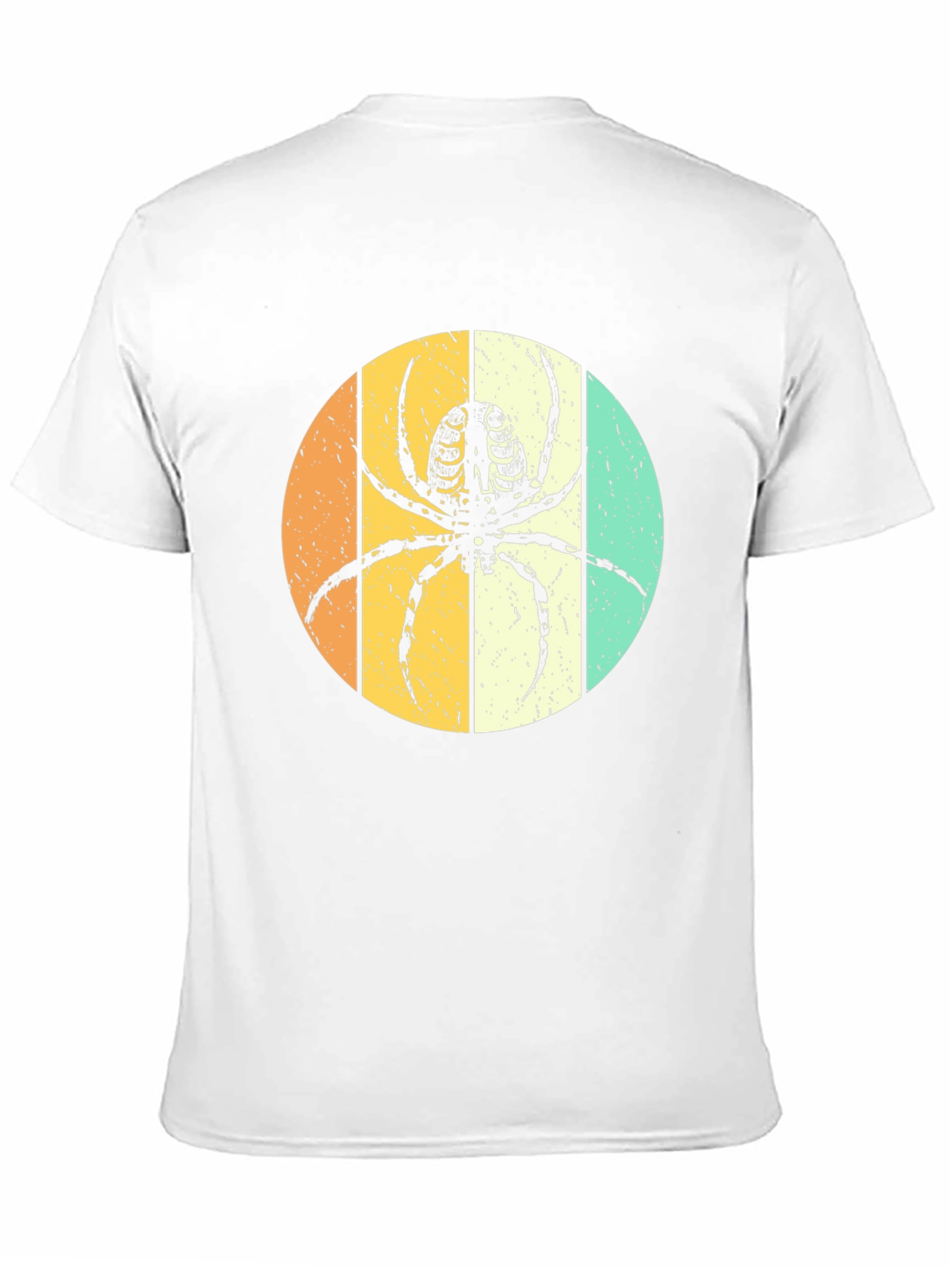 Retro Spider Graphic Tee - Unisex Halloween Shirt