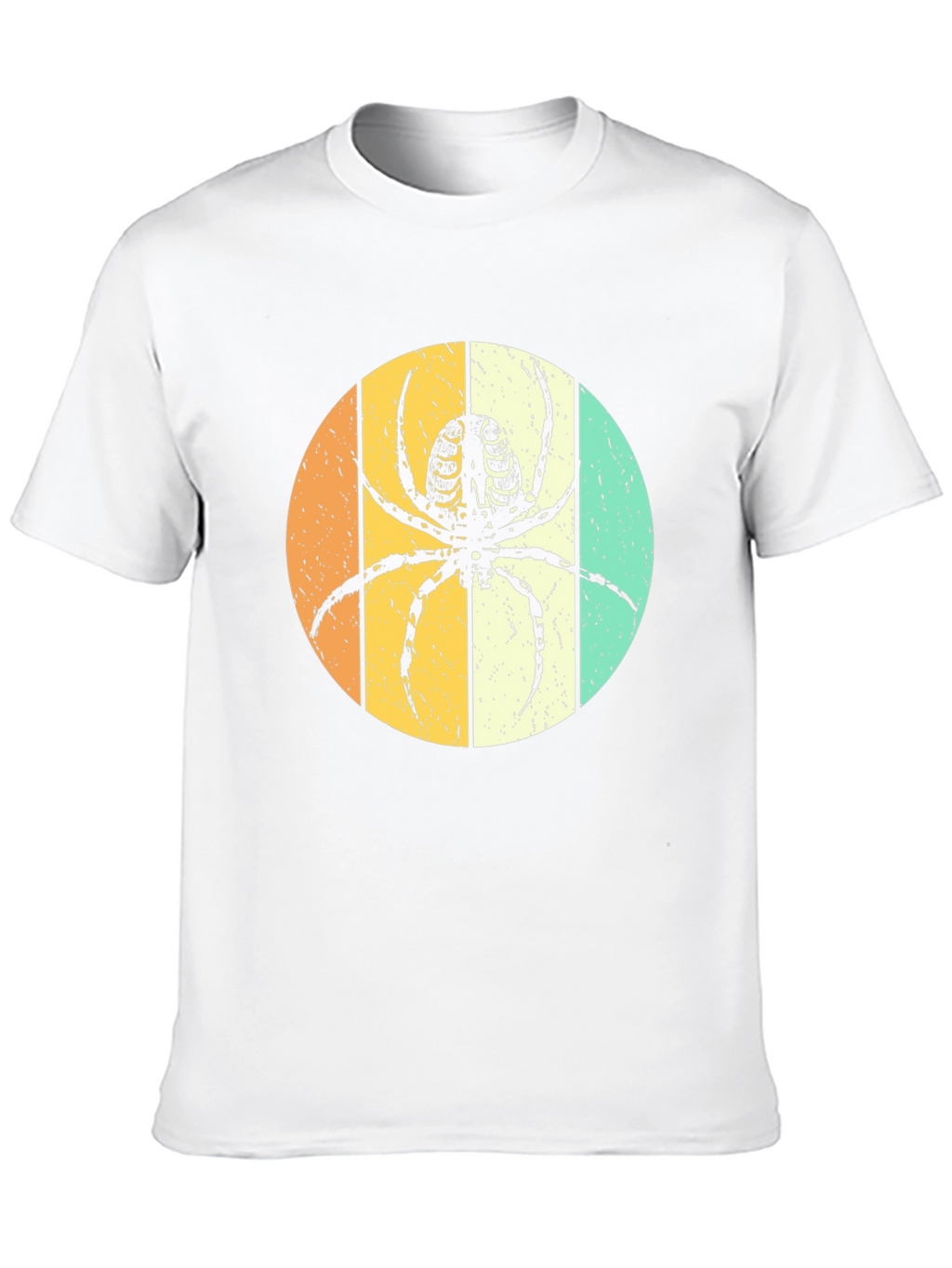 Retro Spider Graphic Tee - Unisex Halloween Shirt