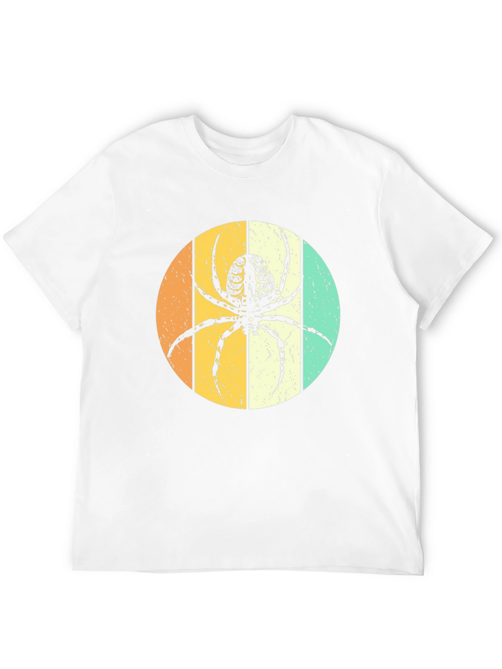Retro Spider Graphic Tee - Unisex Halloween Shirt